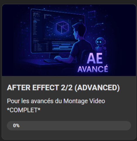 Image After Effects Avancé
